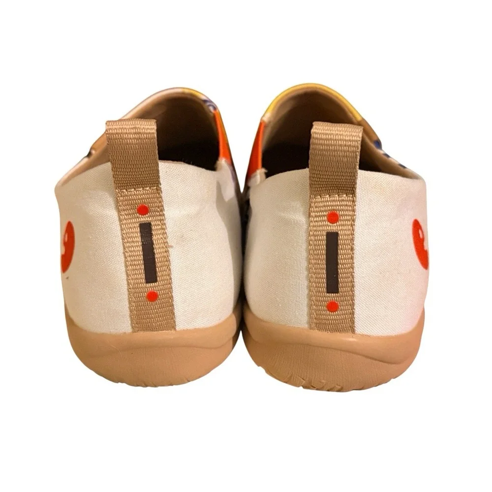 UIN Spain Shoes Women's 9.5 EU 41 Art Travel Slip On Loafers W1010593‎ Toledo